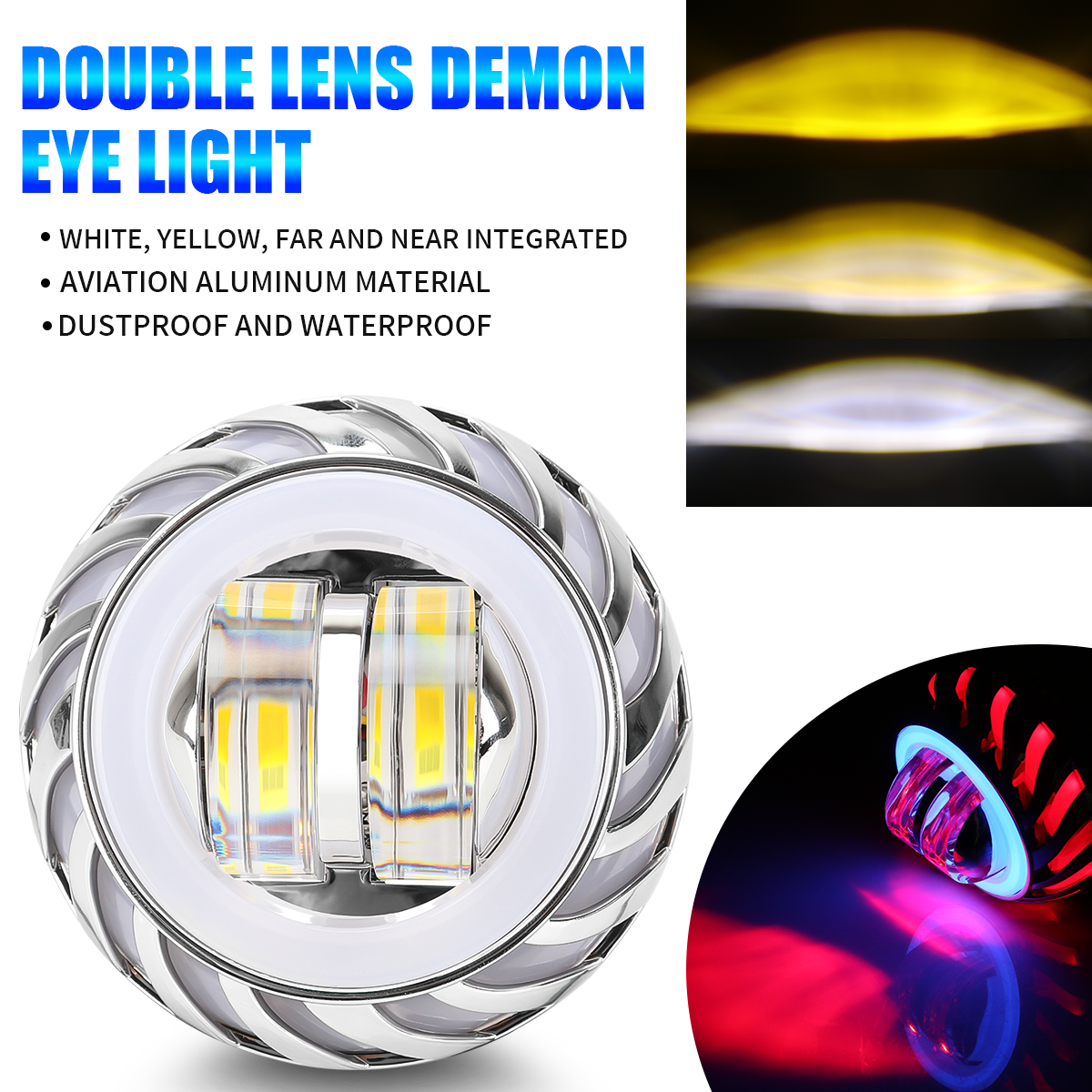 Proyector LED Demon Eye RGB