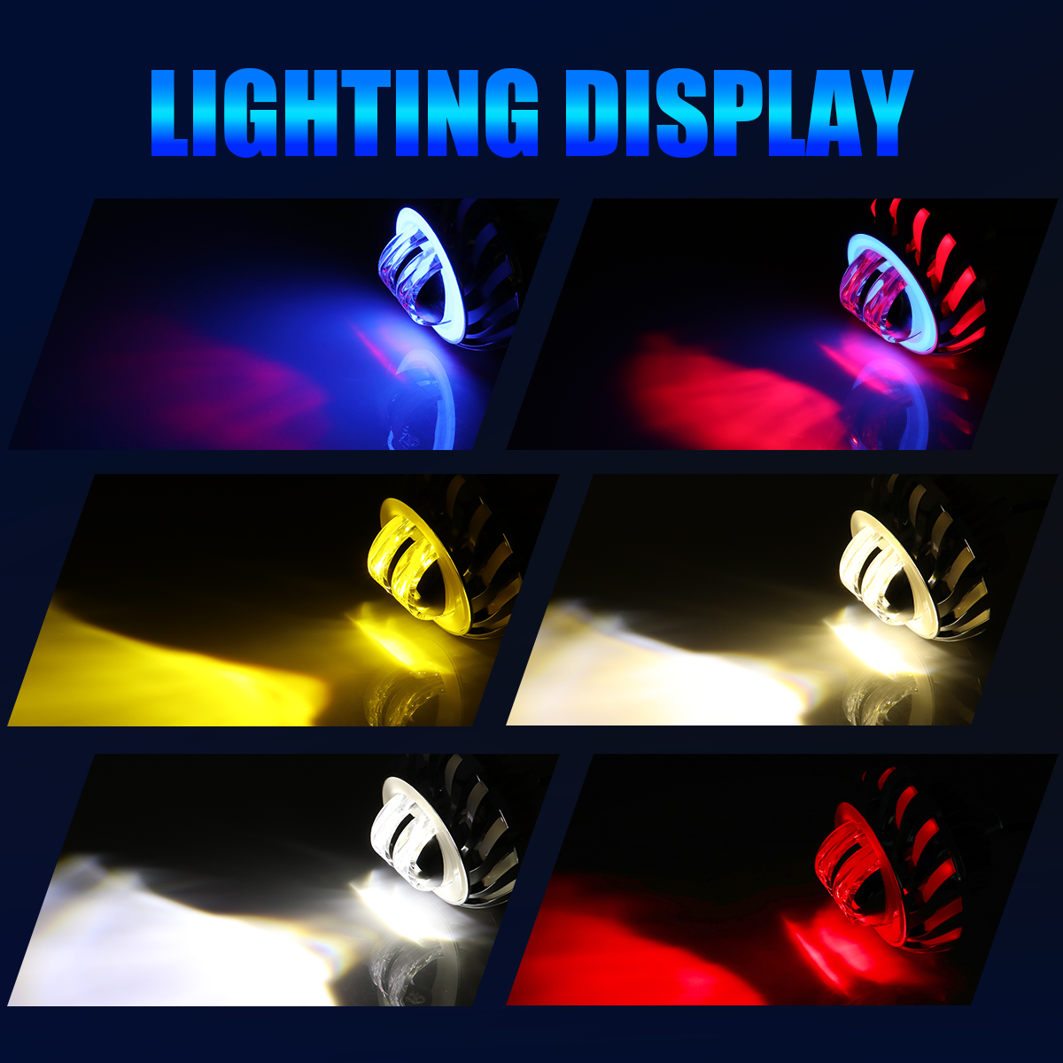 Proyector LED Demon Eye RGB